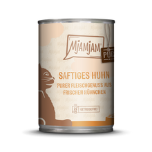 Mjamjam Katze saftiges Hühnchen pur