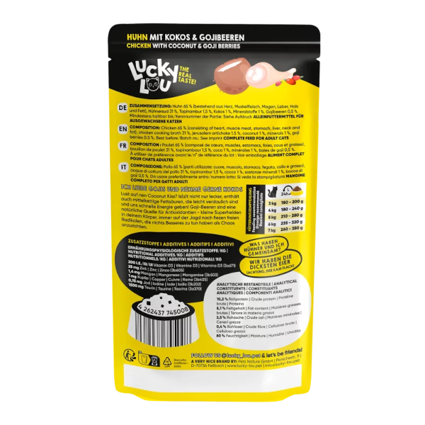 Lucky Lou SuperMono Huhn 125g