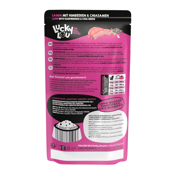 Lucky Lou SuperMono Lamm 125g