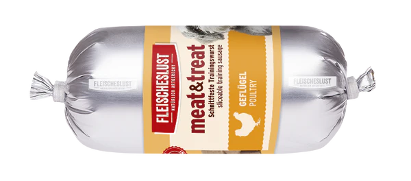 Meat & Treat Trainingswurst 200g - verschiedene Sorten