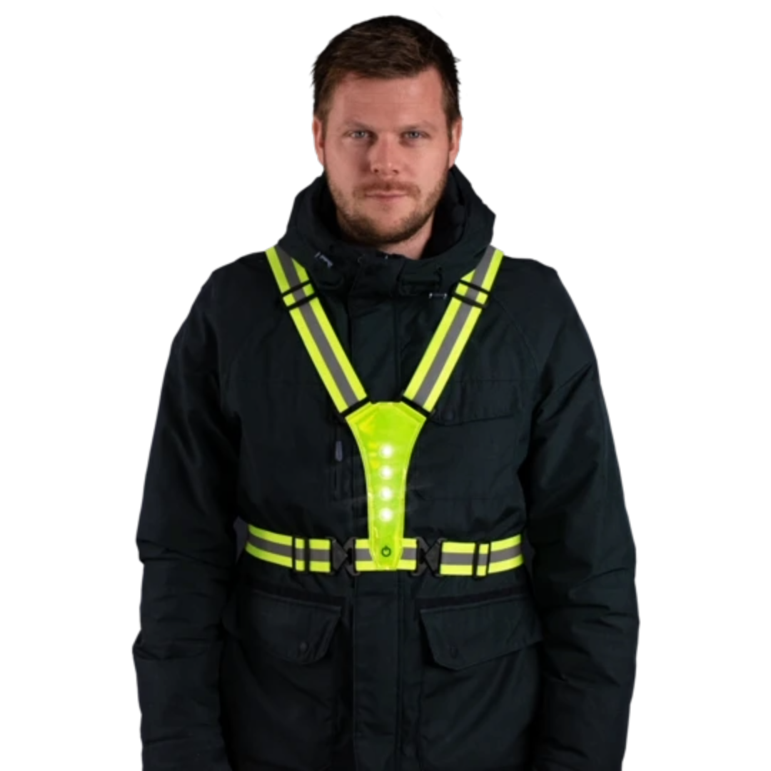 Nightwalk Human Safety Harness gelb