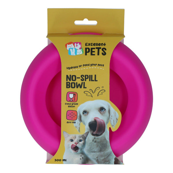No-Spill Bowl 300ml Rosa S