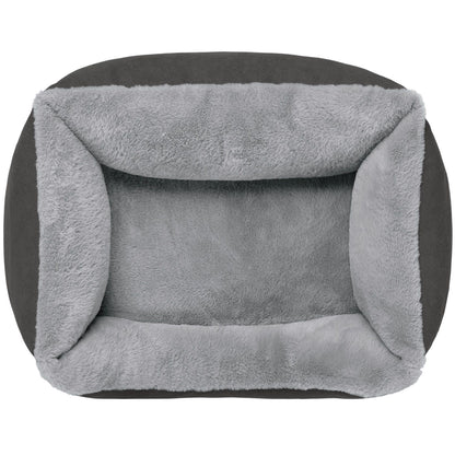 Orthopädisches Hundesofa Rockford L (100 x 70 cm), anthrazit/hellgrau