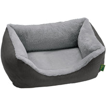 Orthopädisches Hundesofa Rockford L (100 x 70 cm), anthrazit/hellgrau