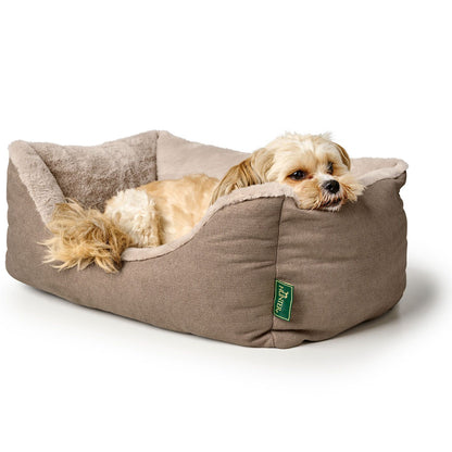Orthopädisches Hundesofa Rockford XL (120 x 90 cm), braun