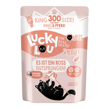 Lucky Lou Lifestage Sensitiv Rind & Pferd 300g