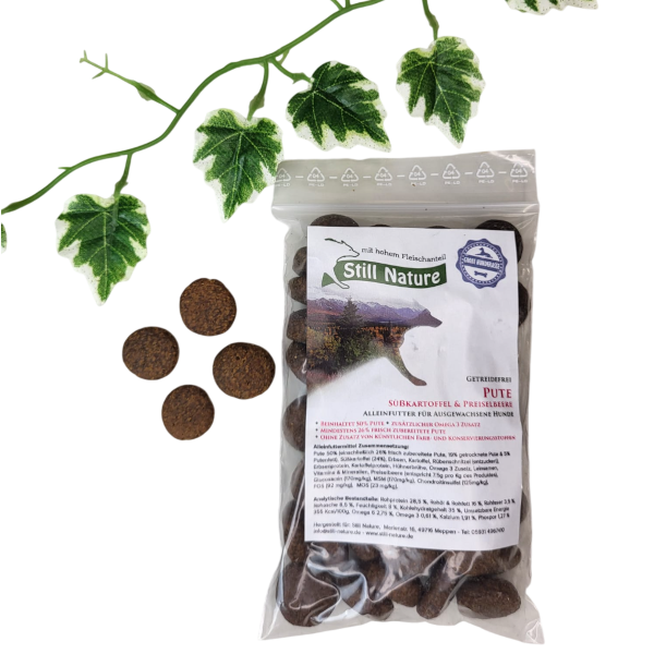 Still Nature | Pute mit Süßkartoffel und Preiselbeere | große Rassen