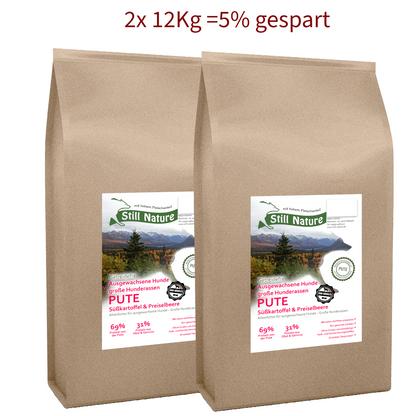 Still Nature | Pute mit Süßkartoffel und Preiselbeere | große Rassen