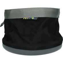 Reisenapf faltbar groß grau/schwarz