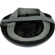 Reisenapf faltbar groß grau/schwarz