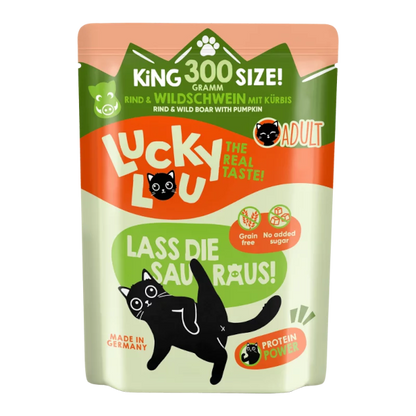 Lucky Lou Lifestage Rind & Wildschwein 300g