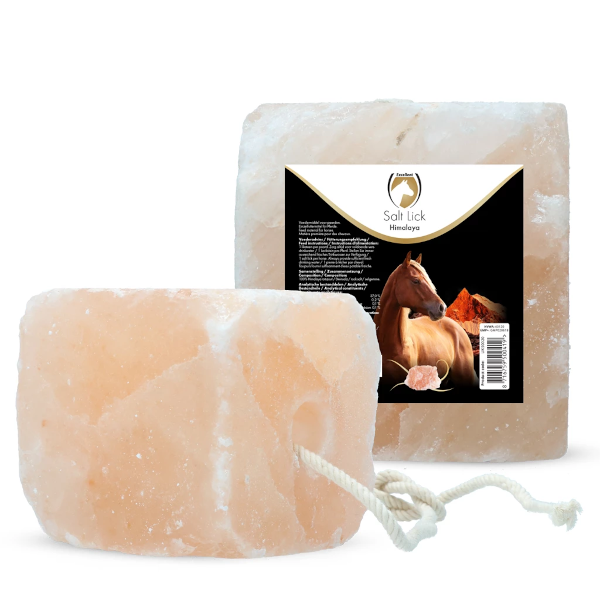 Salz Leckstein Himalaya 2-3 kg (Mit Seil)