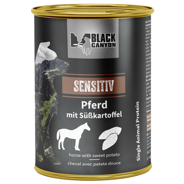 Black Canyon Beute Pur Sensitiv Pferd & Süsskartoffel 820g