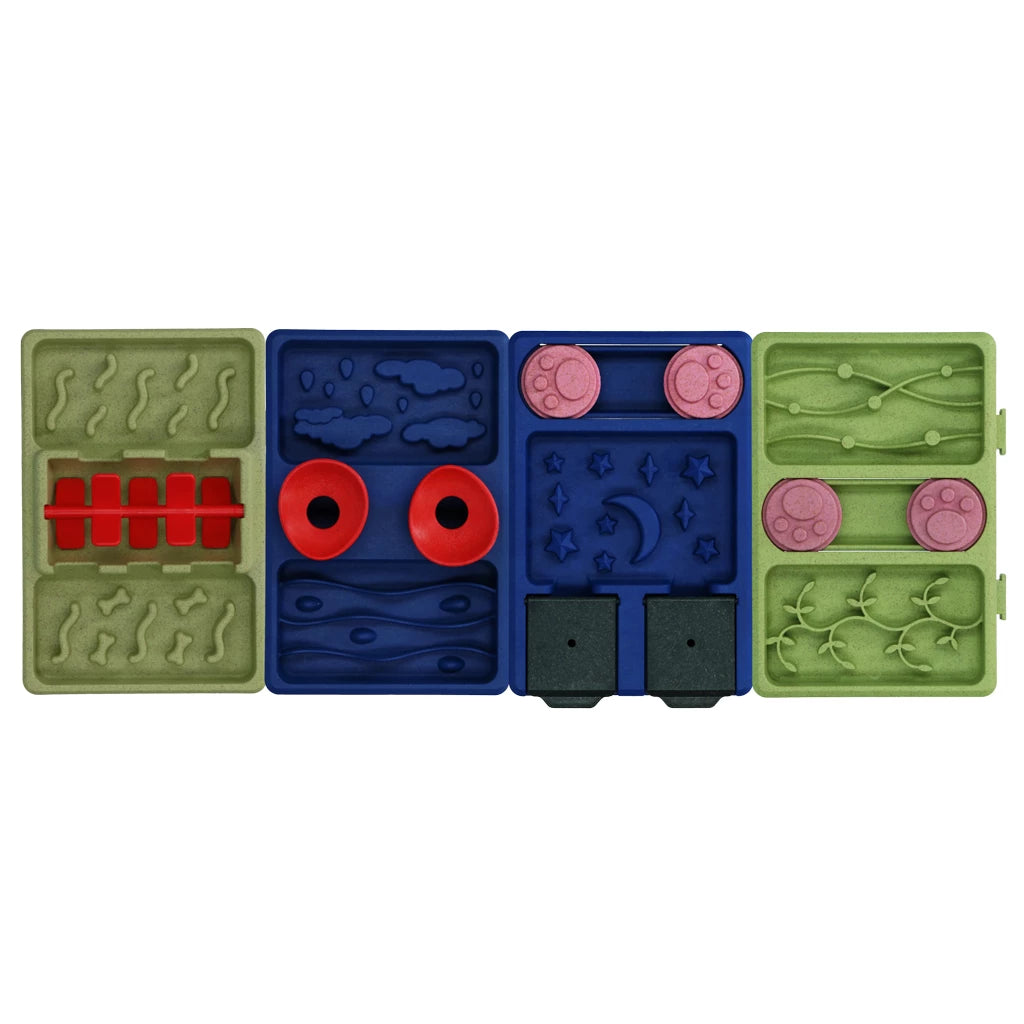 Eat Slow Live Longer Mini Puzzle Starry Night