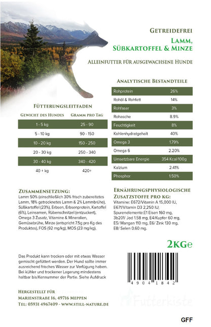 Still Nature | Lamm mit Süßkartoffel und Minze