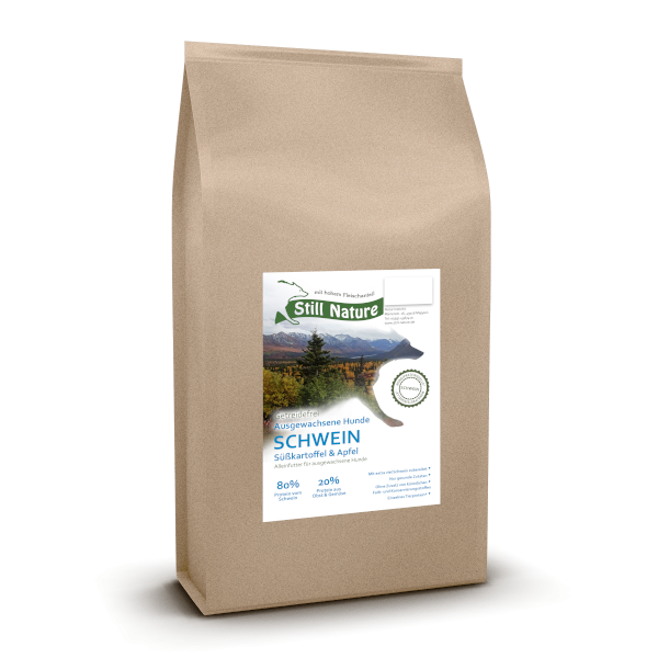 Still Nature | Schwein mit Süßkartoffel und Apfel