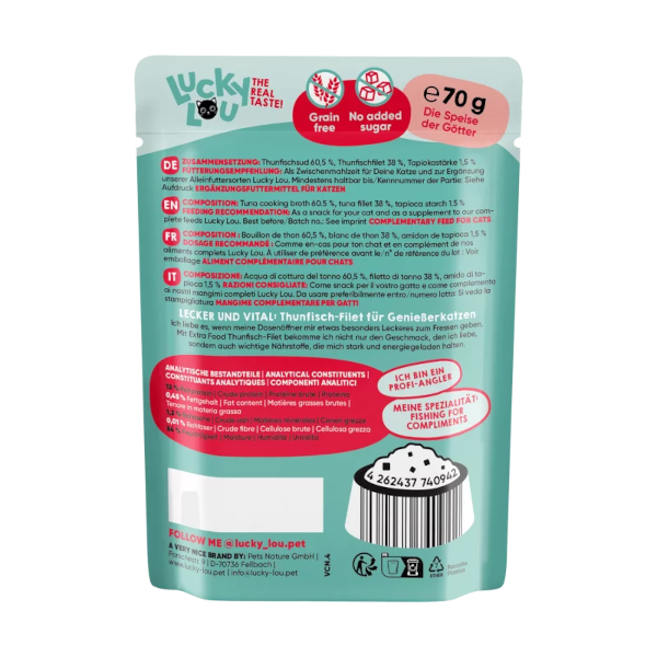 Lucky Lou Thunfisch in Gelee 70g