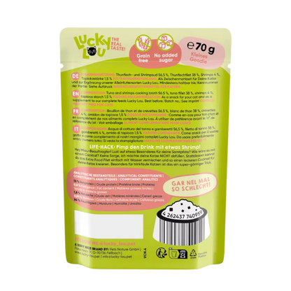 Lucky Lou Thunfisch & Shrimps in Gelee 70g