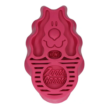 KONG Zoom Groom for Dogs pink