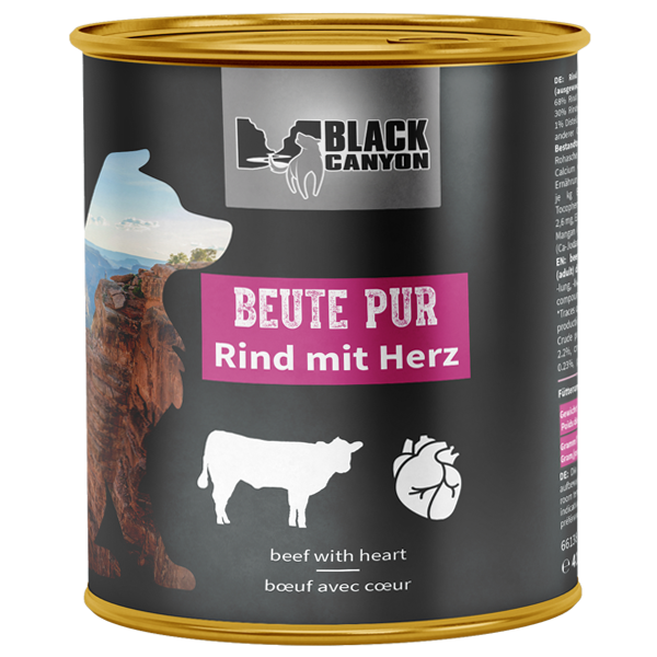 Black Canyon Beute Pur- Rind mit Herz 820g