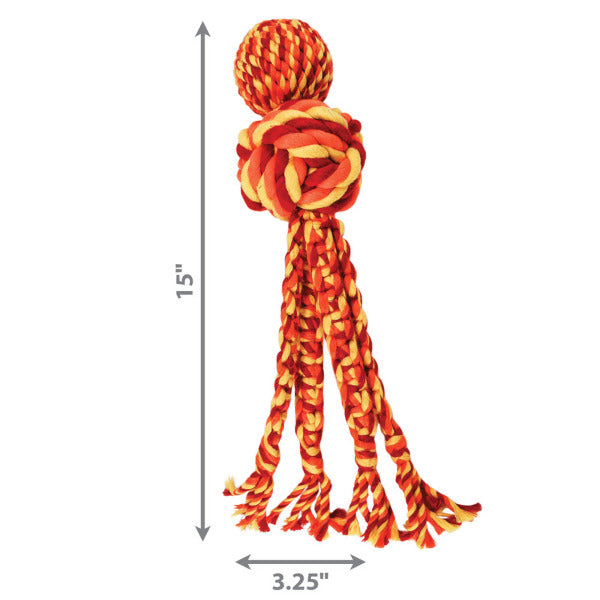 KONG Wubba Weaves Rope L - verschiedene Farben